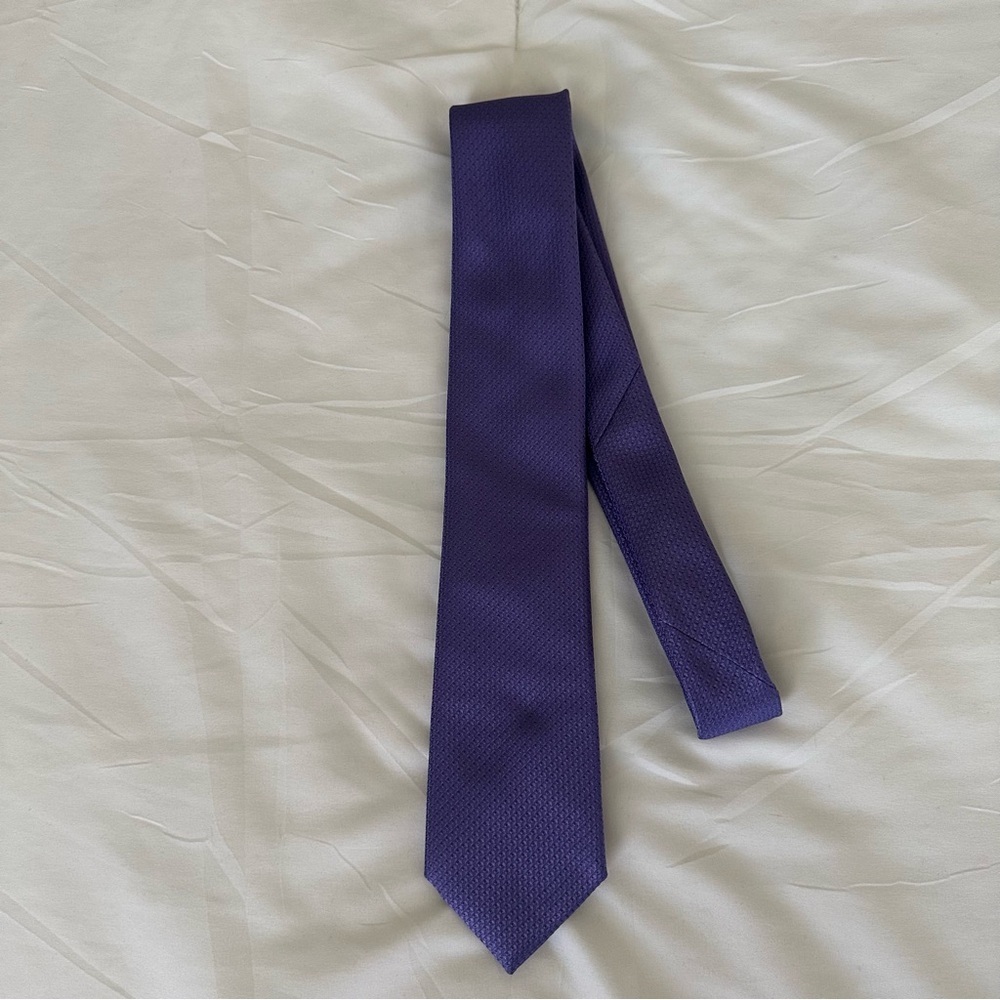 Perry Ellis Classic Purple Men's Tie